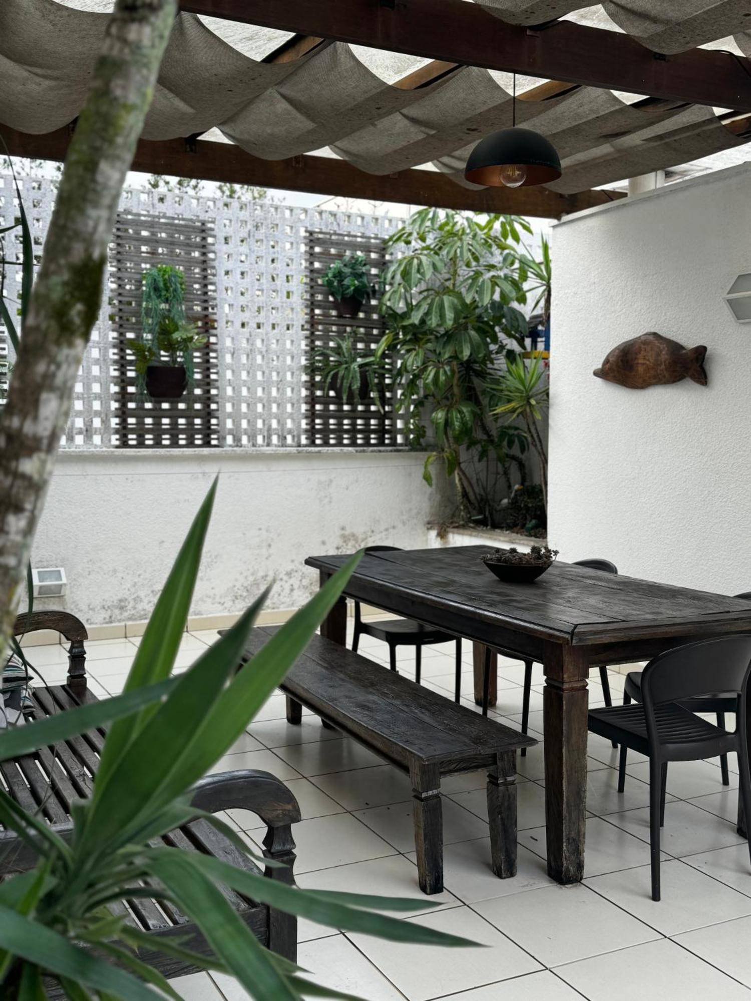 Apartamento cobertura Ubatuba Bagian luar foto