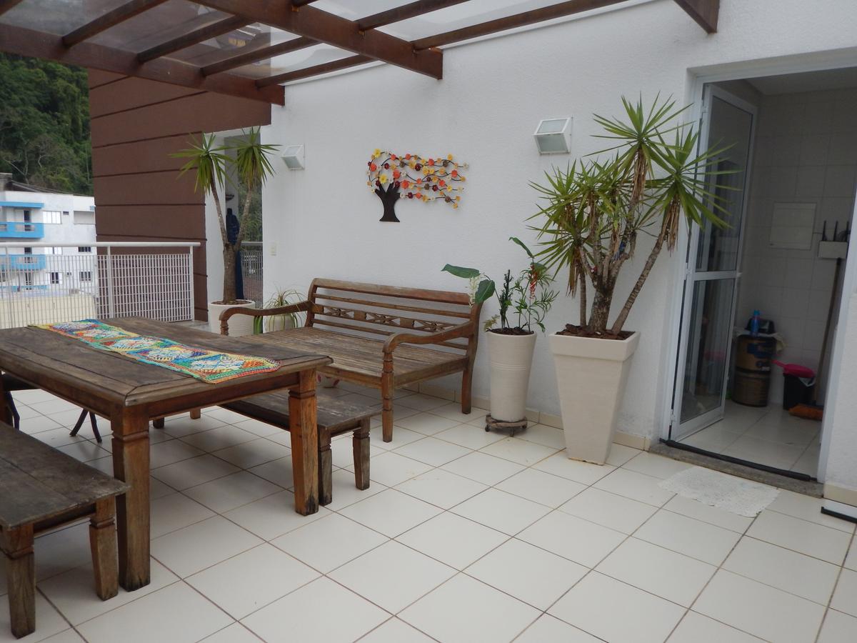 Apartamento cobertura Ubatuba Bagian luar foto