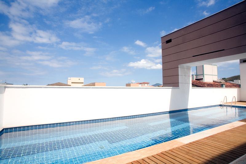 Apartamento cobertura Ubatuba Bagian luar foto